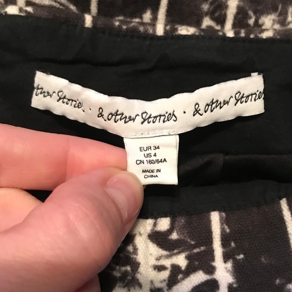 & Other Stories Size 4 Mini Skirt - Picture 7 of 7